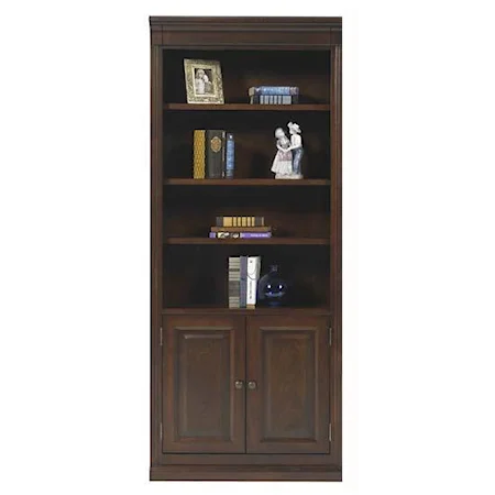 Combination Bookcase With Doors